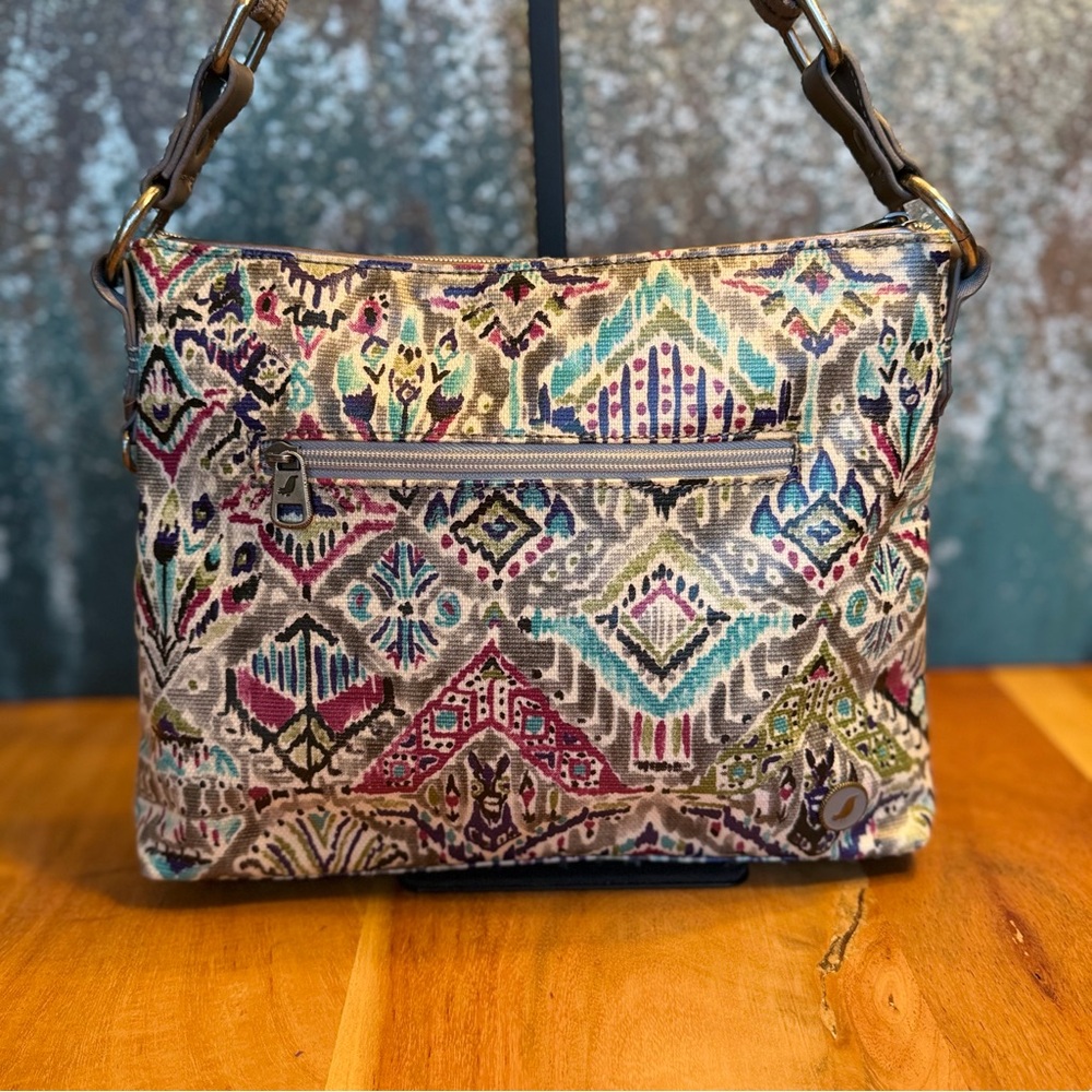 Sakroots Artist Circle Boho Chic Flat Crossbody: Like New - Picture 7 of 14